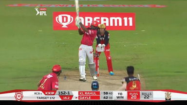 M31: RCB vs KXIP – Chris Gayle Six