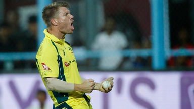 Warner's wonder catch