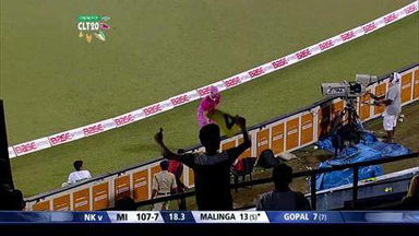 CLT20 2014 Q6: MI vs NK  –   Super Sixes