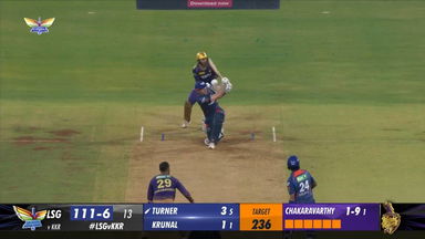 M54: LSG vs KKR – Ashton Turner Six
