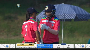 Sneh Rana's match-winning 59