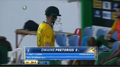 IND vs SA 2022, 4TH T20I: Dwaine Pretorius  Wicket