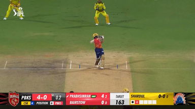 M49: CSK vs PBKS – Prabhsimran Singh Six