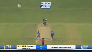 IND vs SL 2020, 3rd T20I: Angelo Mathews Six