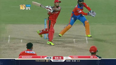 M31: RCB vs GL – Pawan Negi Six
