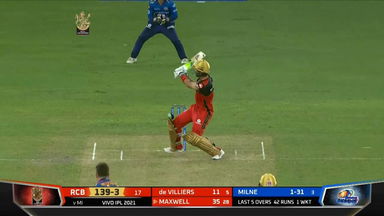 M39: RCB vs MI – Glenn Maxwell Six