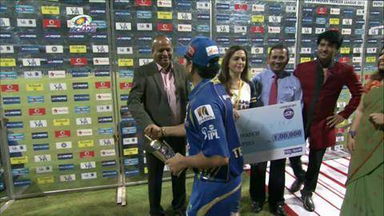 M53: MI vs KKR – Man Of The Match – Sachin Tendulkar