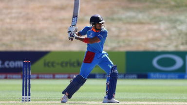 ICC U19 WC Q-F, IND v BAN: Shubman Gill's authoritative 86