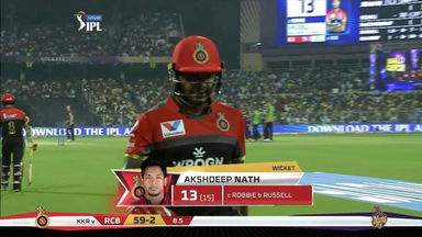 M35: KKR vs RCB – Akshdeep Nath Wicket