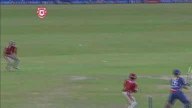 M55: KXIP vs DD– Fall of Wickets