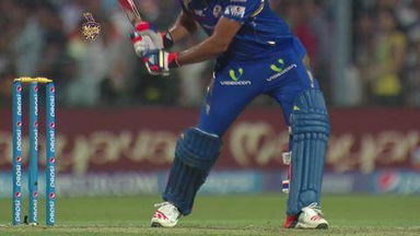 M1: KKR vs MI – Rohit Sharma Six