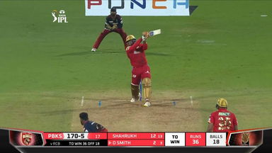 M03: PBKS vs RCB – Odean Smith Six