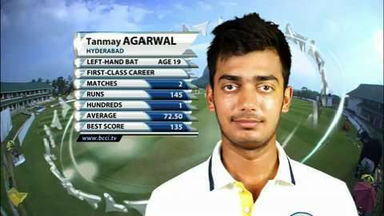Ranji Trophy 2014-15: KER v HYD, Tanmay Agarwal's patient 110