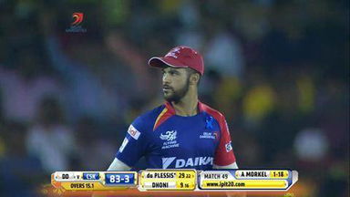 M49: DD vs CSK – Francois du Plessis Wicket