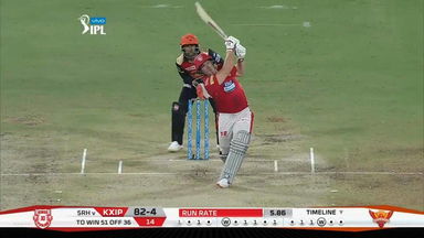 M25: SRH vs KXIP – Aaron Finch Six