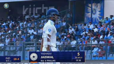 IND vs NZ 2024, 3rd Test: Yashasvi Jaiswal Wicket