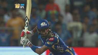 6,6,6,4,6 - The last over Hardik Pandya show