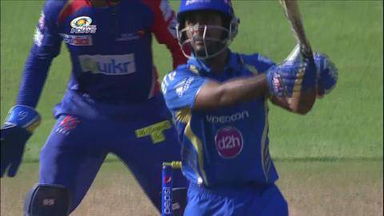M51: MI vs DD – Ambati Rayudu Wicket