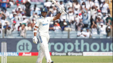 Yashasvi Jaiswal's fearless 77(65) sets the tone