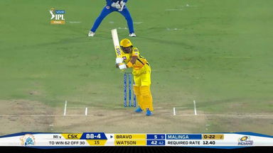 Final: MI vs CSK – Dwayne Bravo Six