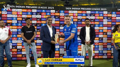 IPL 2025 M49: CSK vs PBKS - RuPay On-The-Go 4s of the Match - Sam Curran