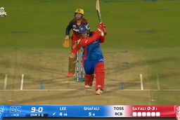 Six: Final, Royal Challengers Bengaluru vs Delhi Capitals, WPL 2026: Lizelle Lee Six