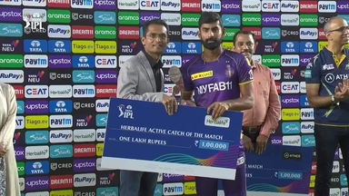 M13: GT vs KKR – Herbalife Active Catch of the Match – Jagadeesan Narayan