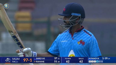 SMAT 2024 SF1, Baroda vs Mumbai: Consistent Rahane powers Mumbai to final with majestic 98(56)