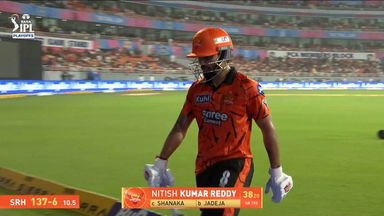 IPL 2026 Eliminator: SRH vs RR - Nitish Kumar Reddy Wicket