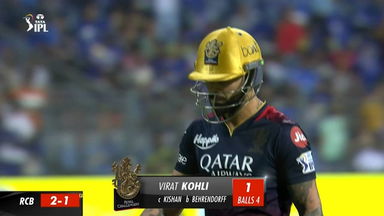 M54: MI vs RCB – Virat Kohli Wicket
