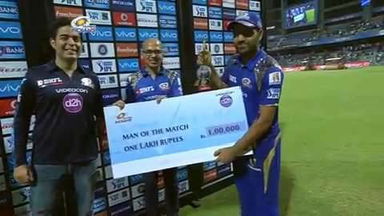 M14: MI vs RCB – Man of The Match – Rohit Sharma