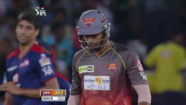 M48: SRH vs DD – Akshath Reddy Wicket