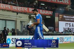 IND vs WI 2026, 3rd T20I: Axar Patel Wicket
