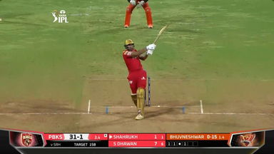 M70: SRH vs PBKS – Shahrukh Khan Six