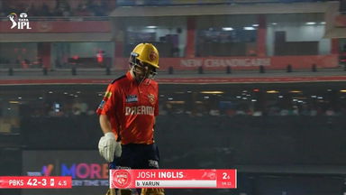 IPL 2025 M31: PBKS vs KKR - Josh Inglis Wicket
