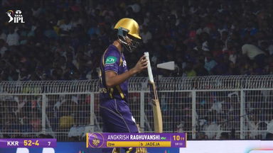 IPL 2026 M28: KKR vs RR - Angkrish Raghuvanshi Wicket