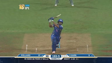 M51: MI vs KXIP – Karn Sharma Six