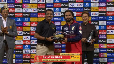 IPL 2026 M01: RCB vs SRH - Sierra Super Striker of the Match - Rajat Patidar