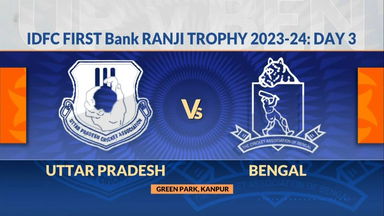 Ranji Trophy  2023/24, Uttar Pradesh vs Bengal Day 3: Match Highlights