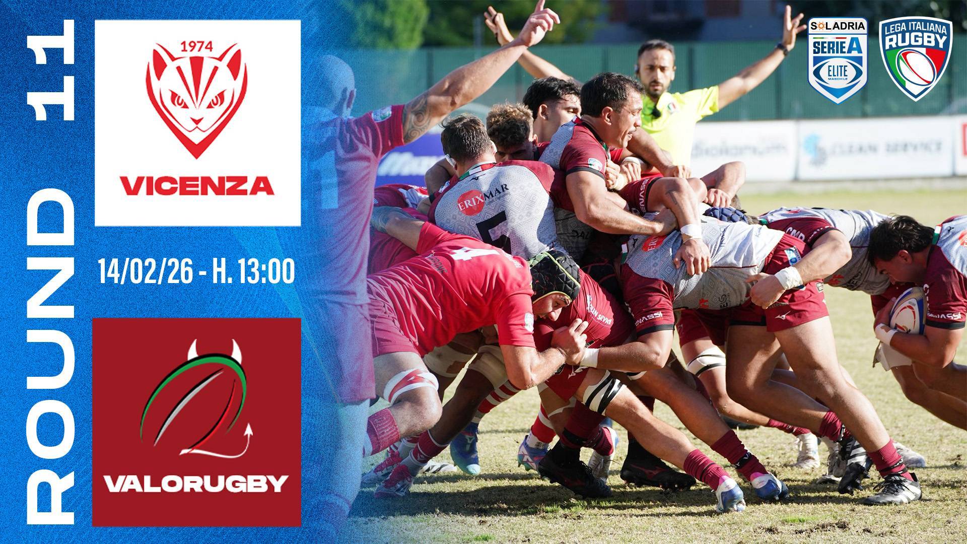 11° Turno Rangers Vicenza-Valorugby Emilia