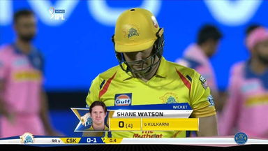 M25: RR vs CSK – Shane Watson Wicket