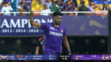 IPL 2025 M19: KKR vs LSG - Fall of Wickets