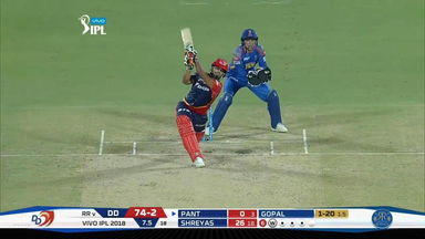 M32: DD vs RR – Rishabh Pant Six