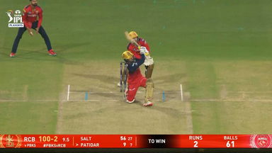 IPL 2025 Q1: PBKS vs RCB - Rajat Patidar Six
