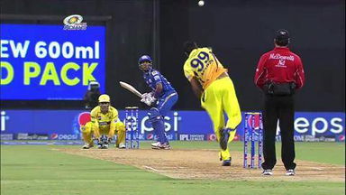 M33: MI vs CSK –  Lendl-Simmons Wicket