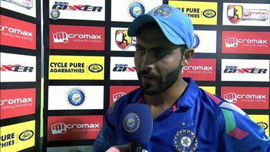 2ND ODI: IND vs WI  –   Interview – Ravindra Jadeja