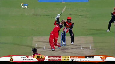 M54: RCB vs SRH – Shimron Hetmyer Six