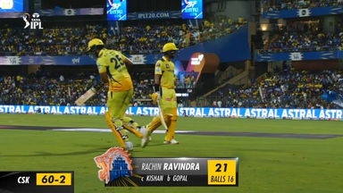 M29: MI vs CSK – Rachin Ravindra Wicket
