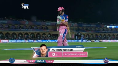 M40: RR vs DC – Ashton Turner Wicket