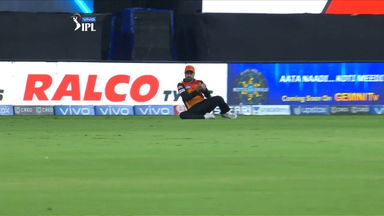 Rapid Rashid's running catch